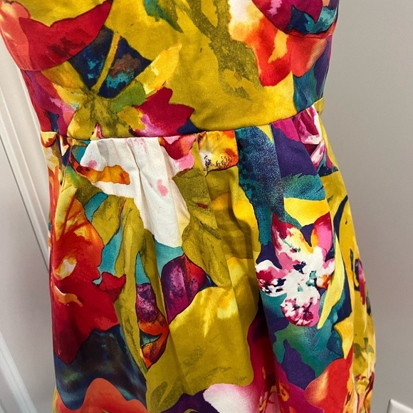 Ronni Nicole Floral Sleeveless Mini dress Sz 6 - Picture 2 of 4
